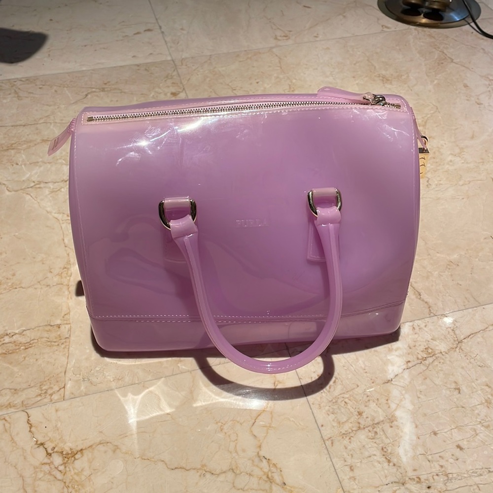 FURLA Purple/Lavendar Candy Bag - Made in Italy